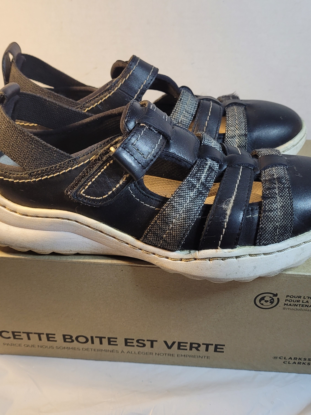 Womens Clarks Teagan Step Shoes Size 7 (S2)